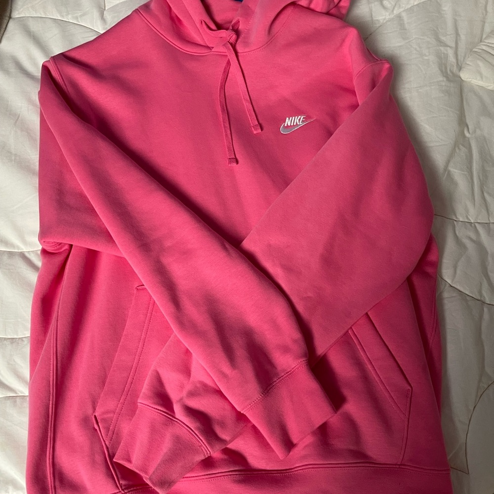 pink nike hoodie